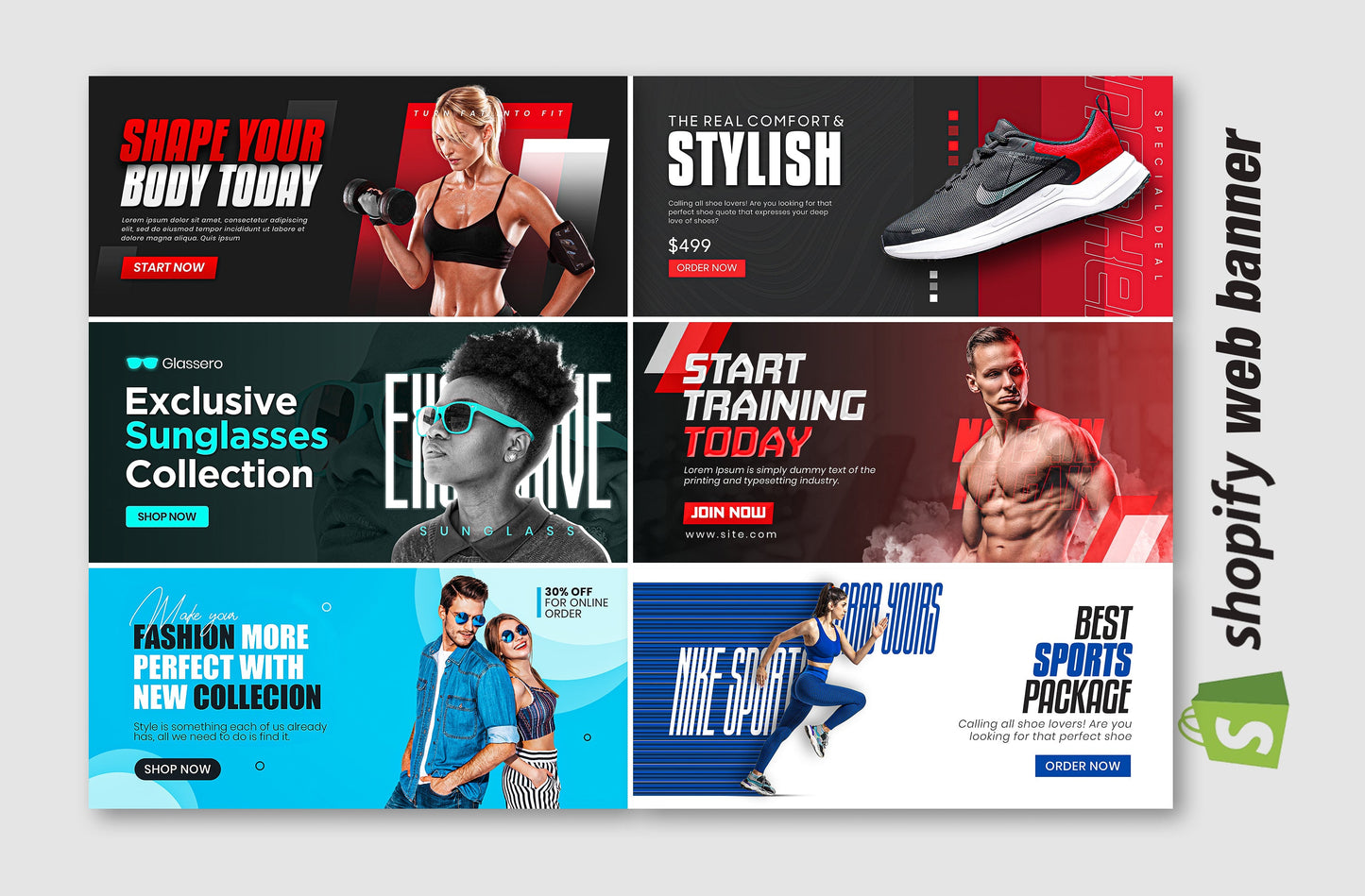 Website Header/Graphics | Shopify Banner